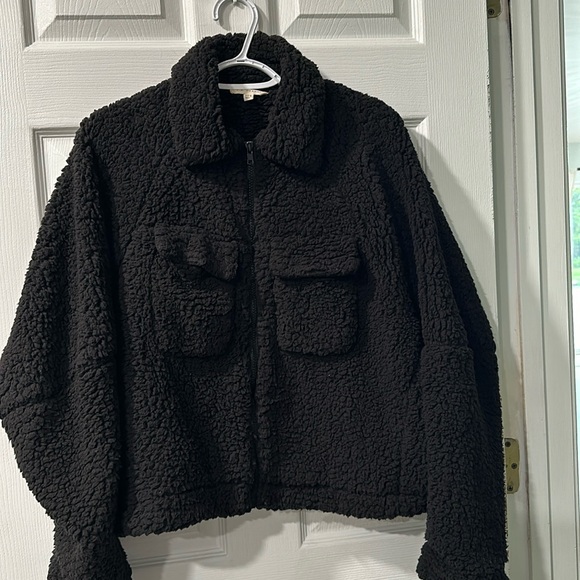 Oversized Sherpa jacket - Picture 1 of 3